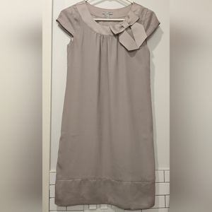 H&M size 2 grey tie dress